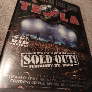 TESLA COMIN' ATCHA LIVE 2008 LIVE CONCERT DVD